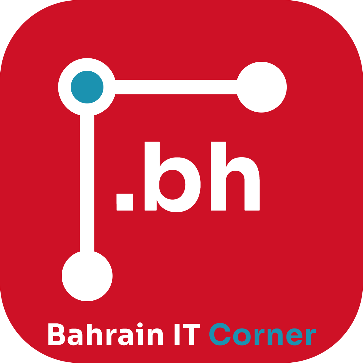 Bahrain IT Corner app icon design